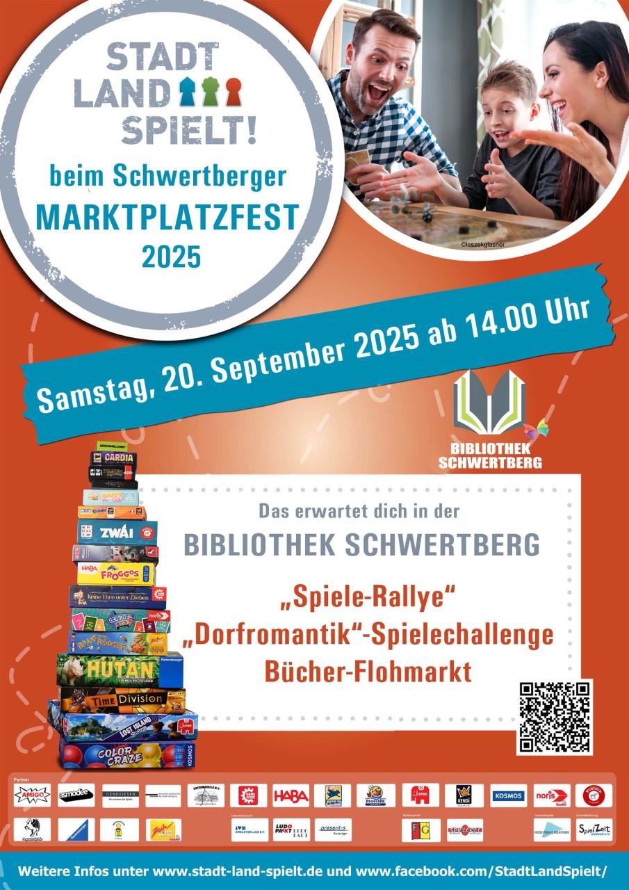 Plakat Stadt-Land-Spielt 2025