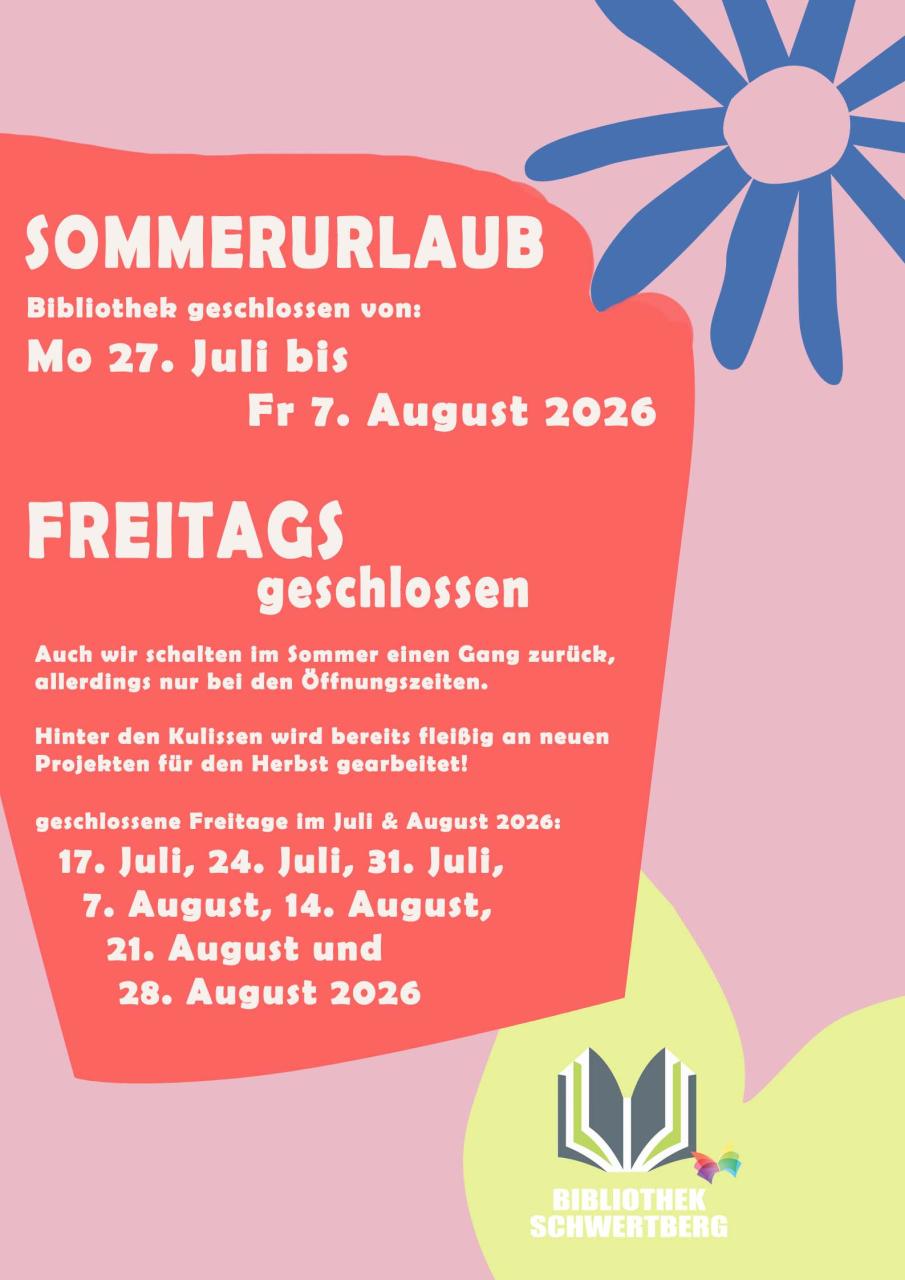 Sommerurlaub 2026