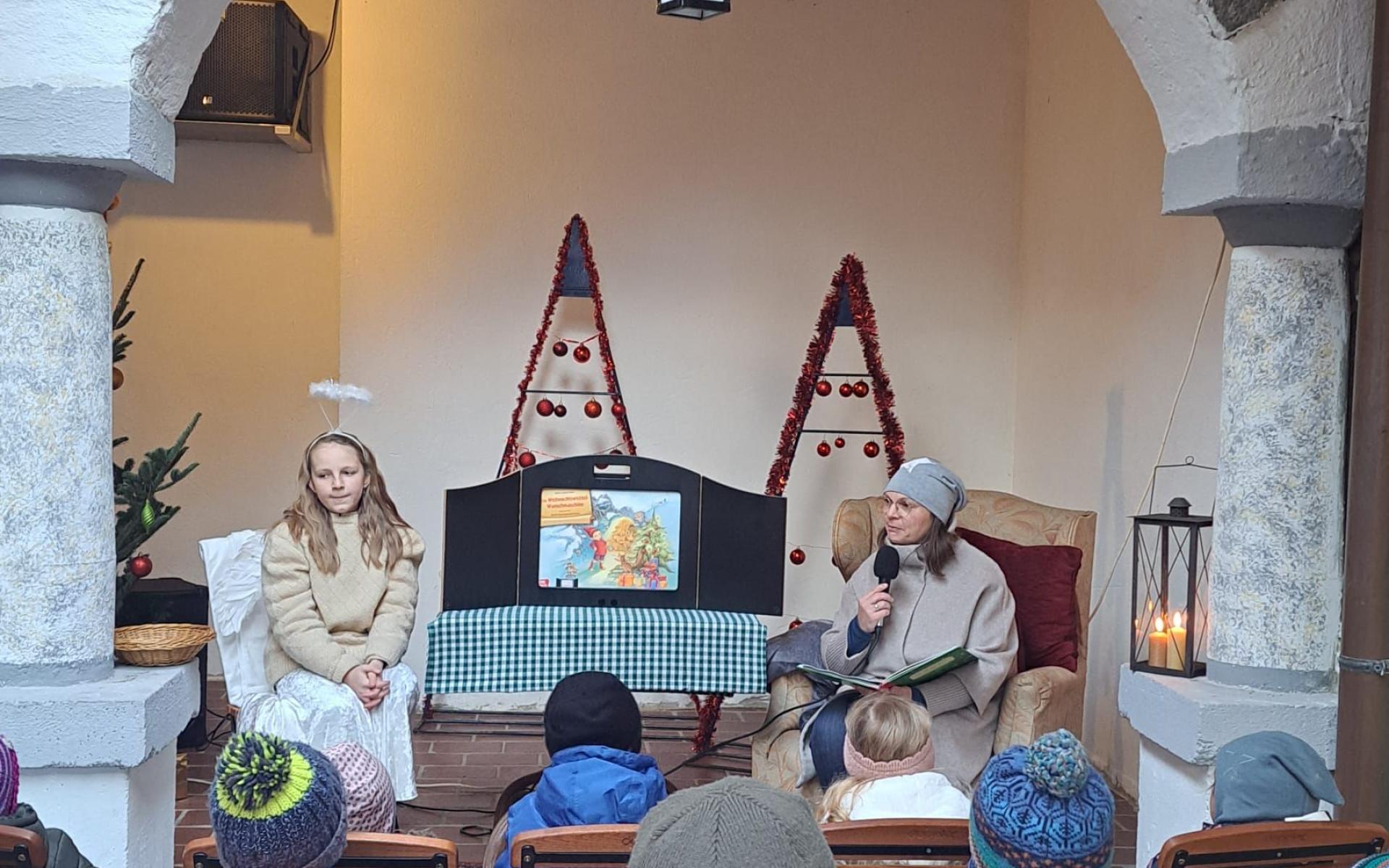 Vorlesen beim Aiseradvent