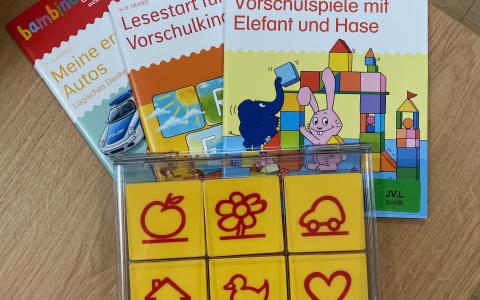 Bambino LÜK Hefte mit Kontrollkästchen